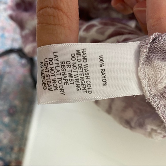 Lulus Yours Tule Mauve Tie Dye Maxi Dress Beachy Boho Sleeveless S/M Pockets - Picture 12 of 15